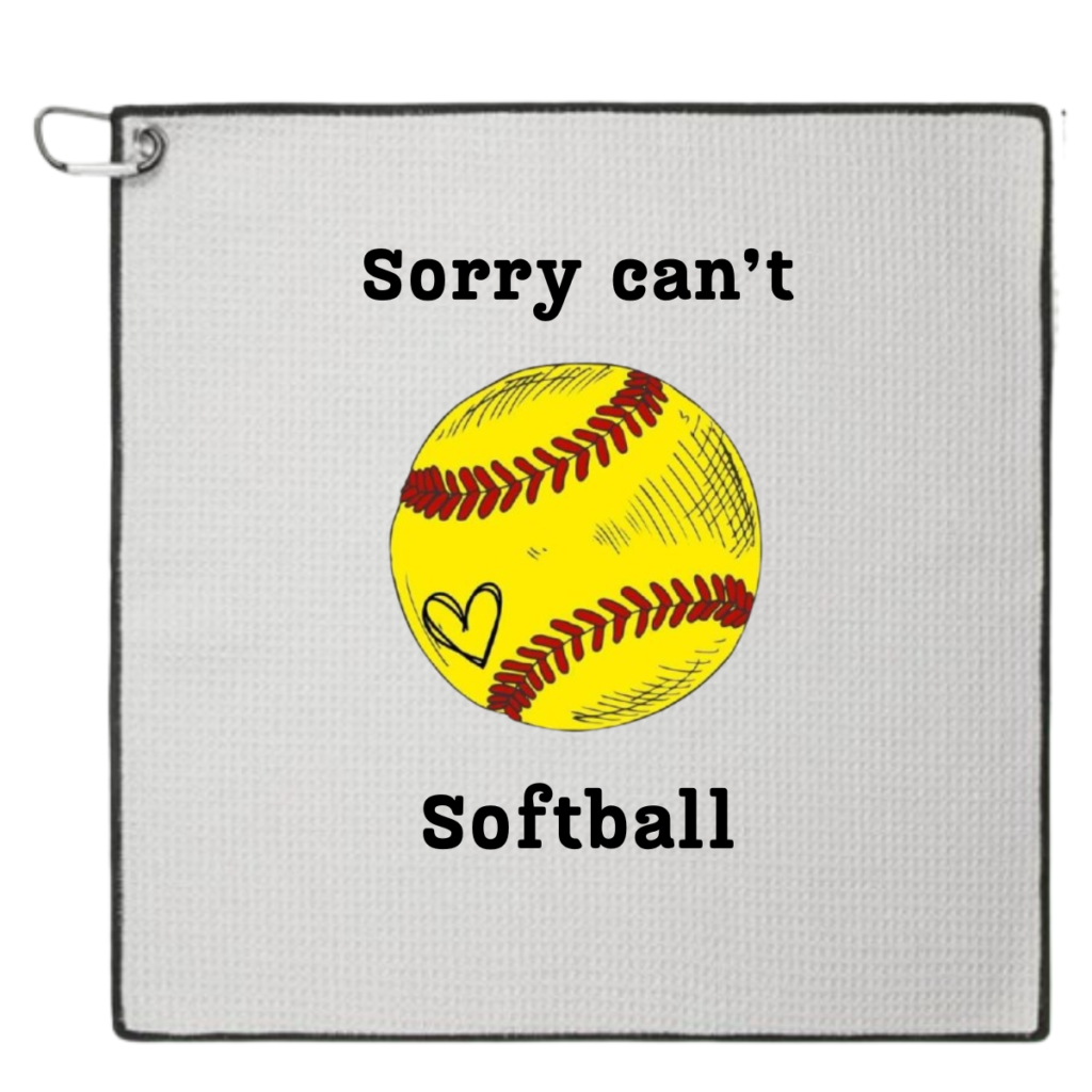 Sorry can't Softball