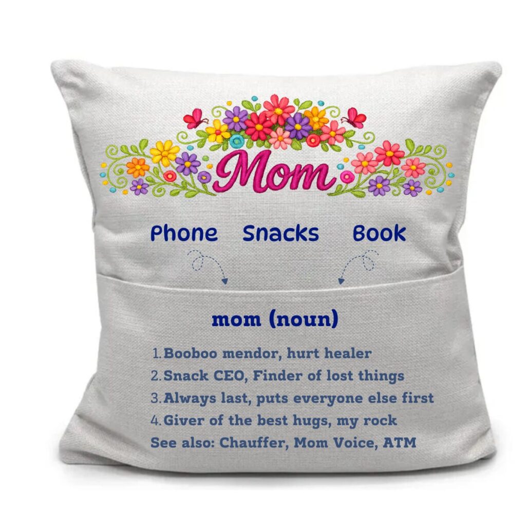 Pocket Pillow for Mom