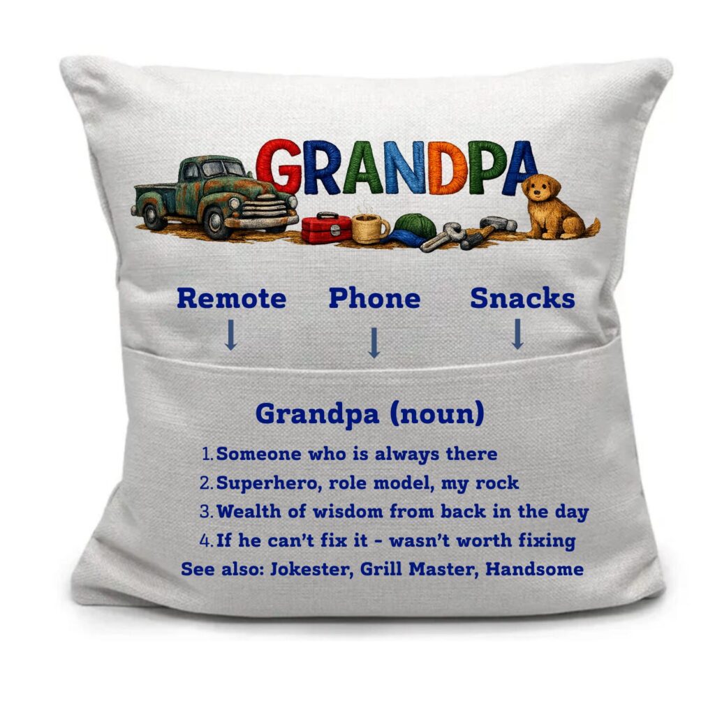 Grandpa Pillow