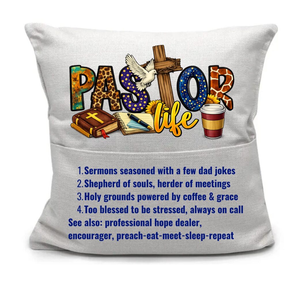 Pastor Pocket Pillow